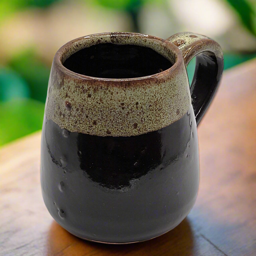 12oz Ceramic Mug w/ Dots