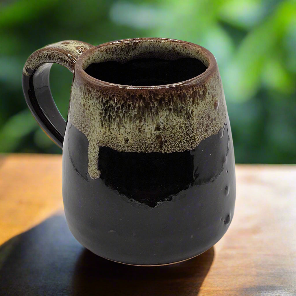 12oz Ceramic Mug w/ Dots
