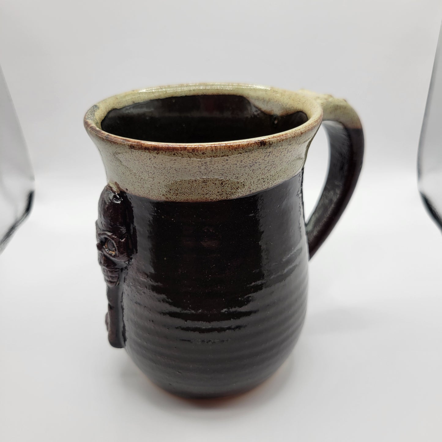 16oz Ceramic Skull Key Mug