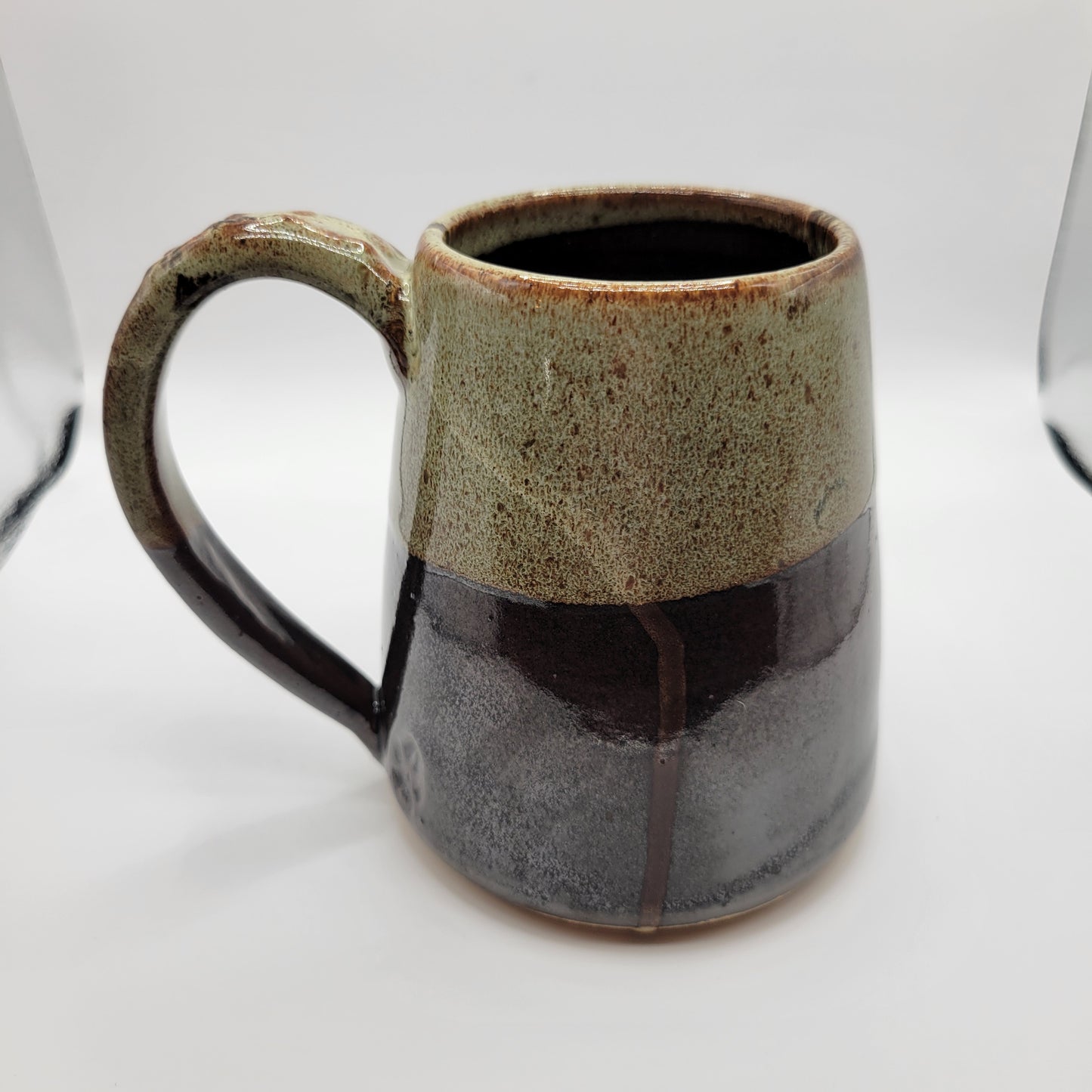 12oz Ceramic Dotted Mug