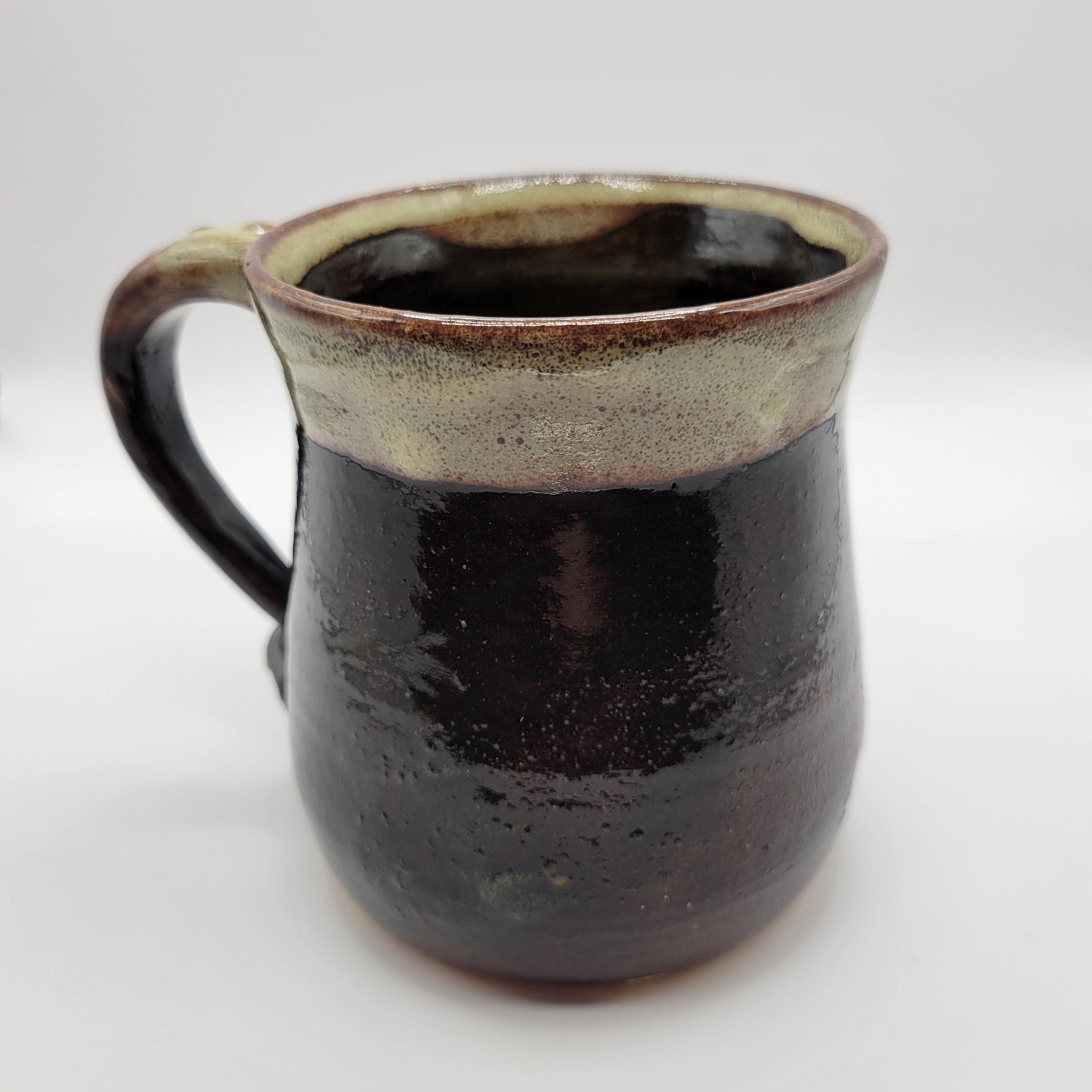 12oz Ceramic Skull Handle Mug