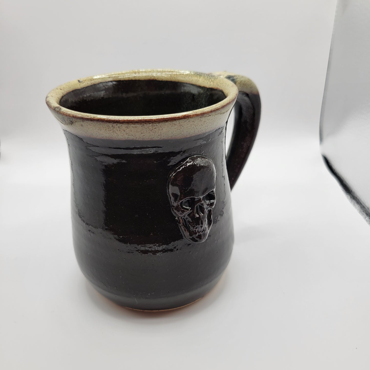 14oz Ceramic Skull Mug