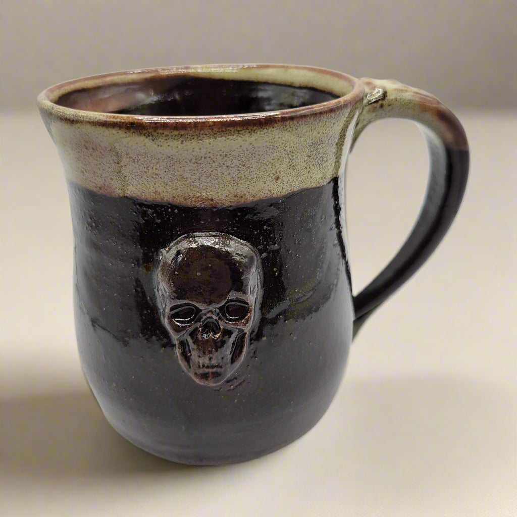 15oz Ceramic Skull Mug