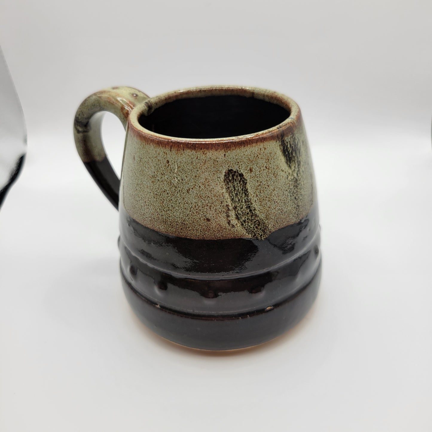 12oz Ceramic Mug w/Groovy Design