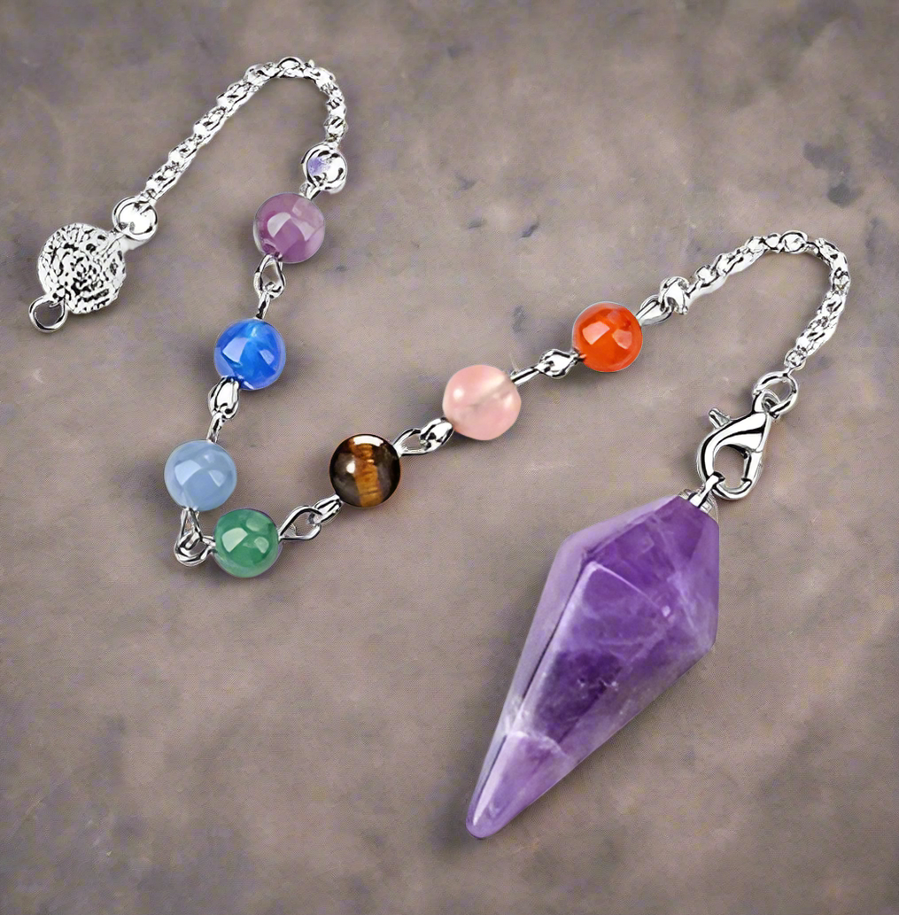 Amethyst Chakra Pendulum