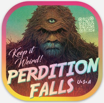 Holographic Squatch 3" Stickers