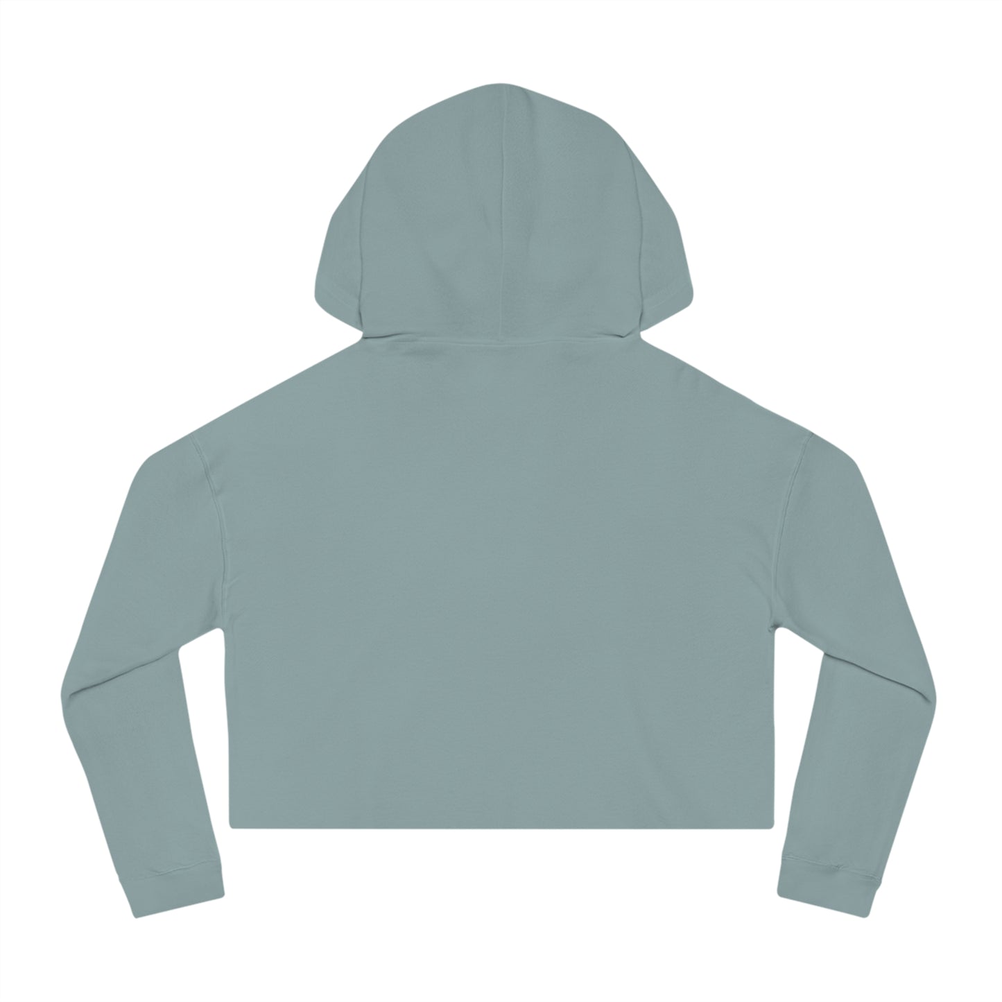 Women’s Cropped "Run the Trails" Hooded Sweatshirt