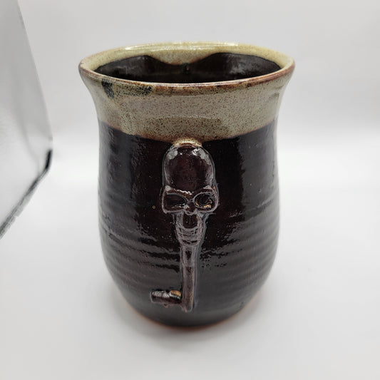 16oz Ceramic Skull Key Mug