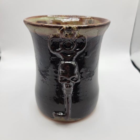 16oz Ceramic Skull Key Mug