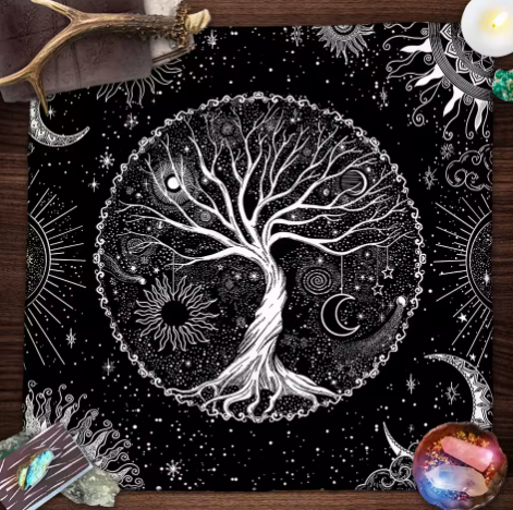 Tree of Life Alter/Tarot Cloth