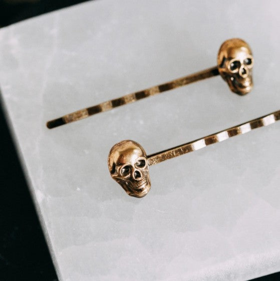 Skull Bobby Pin Sets