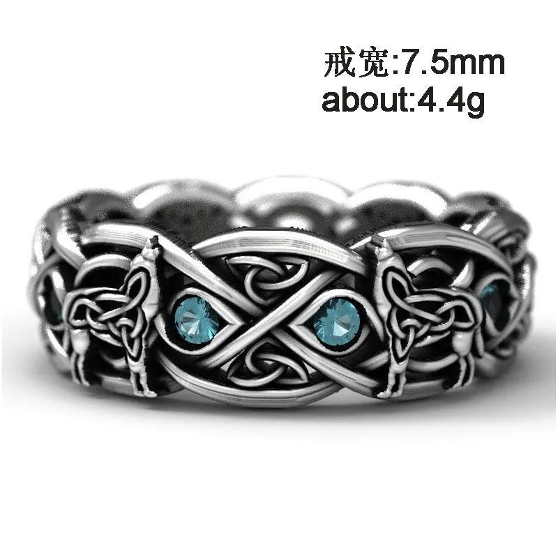 Viking Wolf Ring