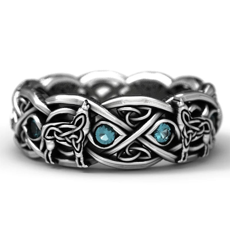 Viking Wolf Ring