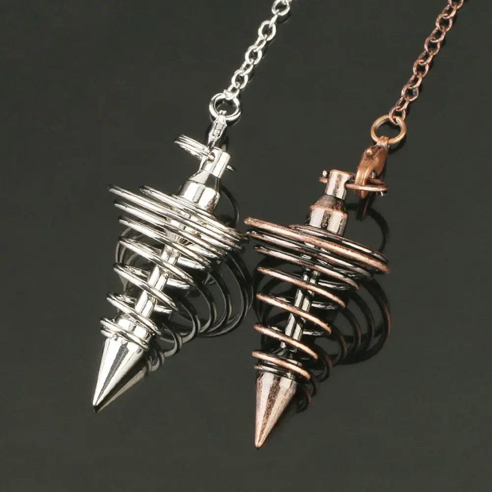 Spiral Cone Metal Pendulum