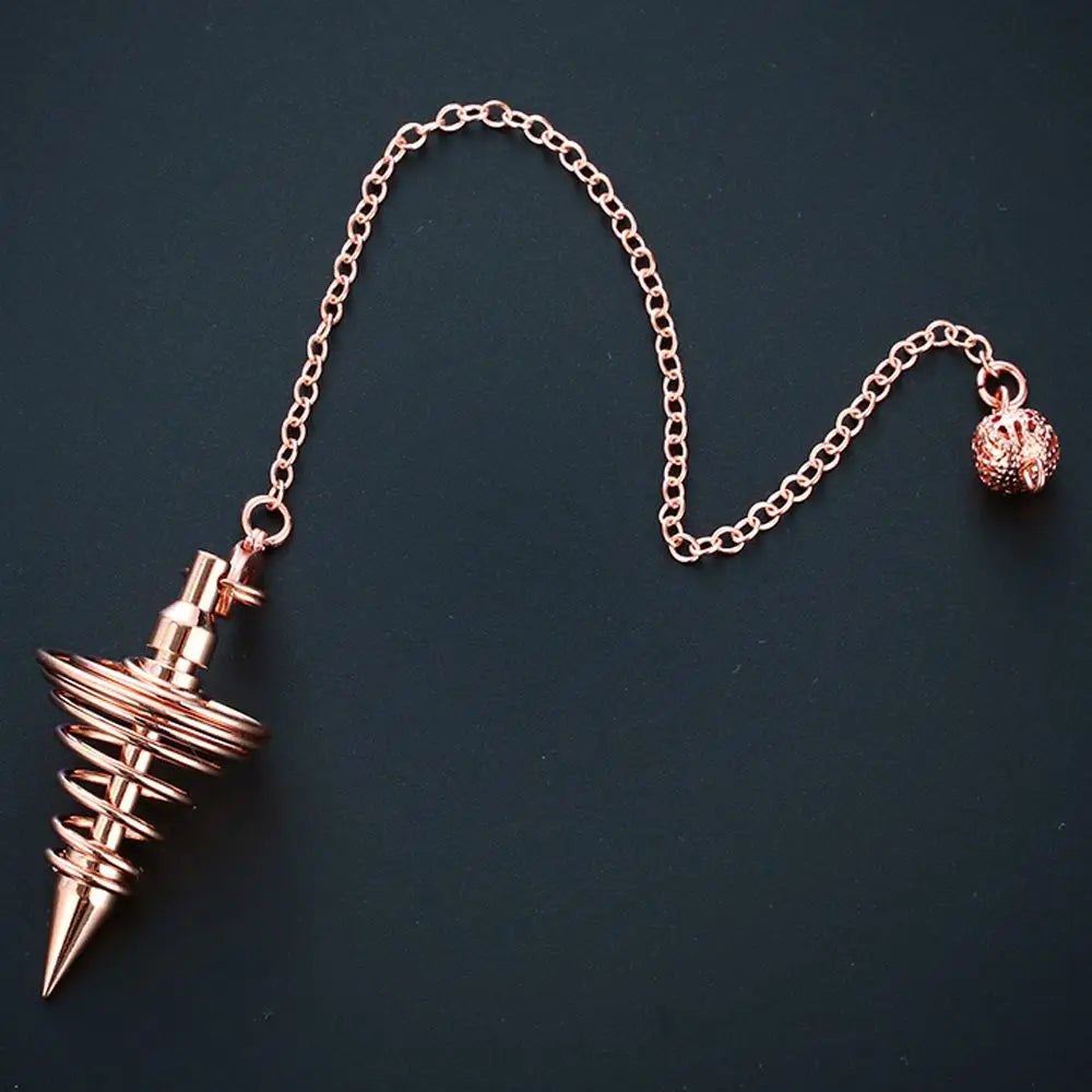 Spiral Cone Metal Pendulum