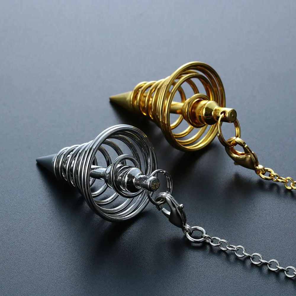 Spiral Cone Metal Pendulum