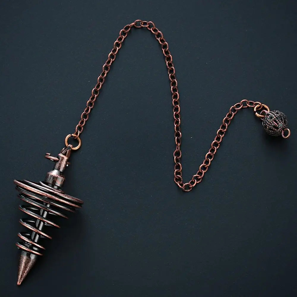 Spiral Cone Metal Pendulum