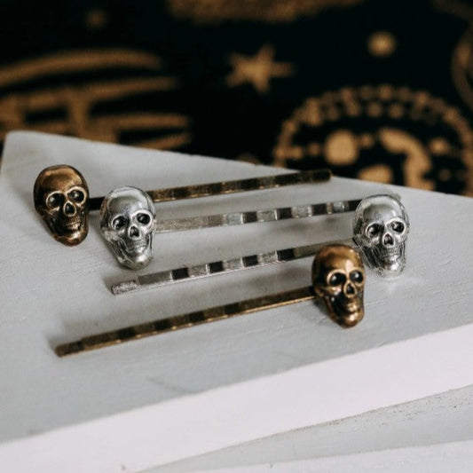 Skull Bobby Pin Sets